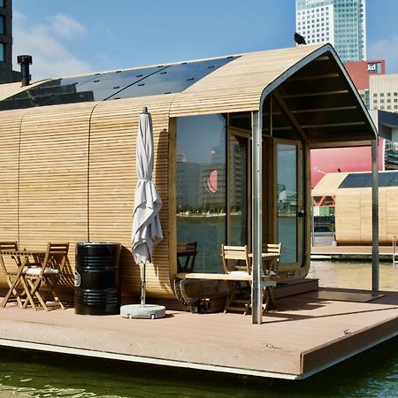 הוילה Wikkelboat Nr1 At Floating Rotterdam Rijnhaven מראה חיצוני תמונה