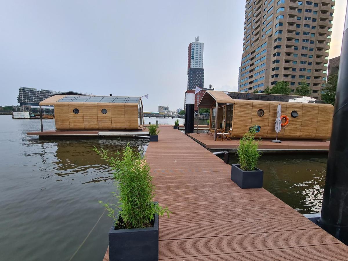 הוילה Wikkelboat Nr1 At Floating Rotterdam Rijnhaven מראה חיצוני תמונה